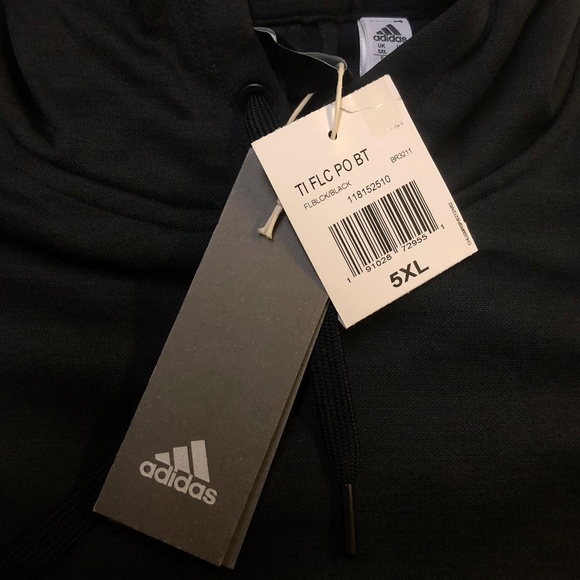 Adidas Climawarm Fleece Pullover Hoodie Sizes NEW - Picture 8 of 8